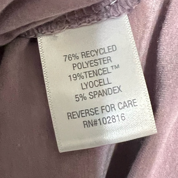 Garnet Hill Recycled Easy Jersey Knit Tank Dress S  Lilac Casual Everyday Dress - Picture 6 of 6